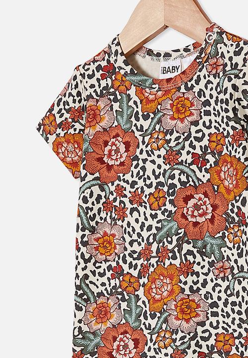Cotton On - The short sleeve romper - multi 