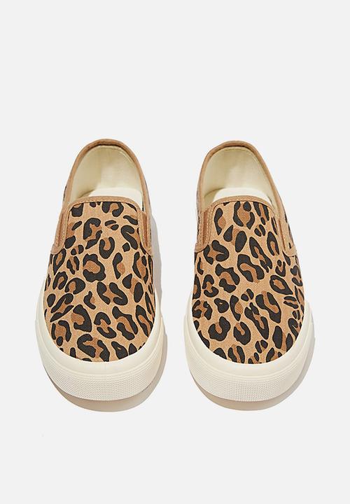 Cotton On - Harper slip on - leopard