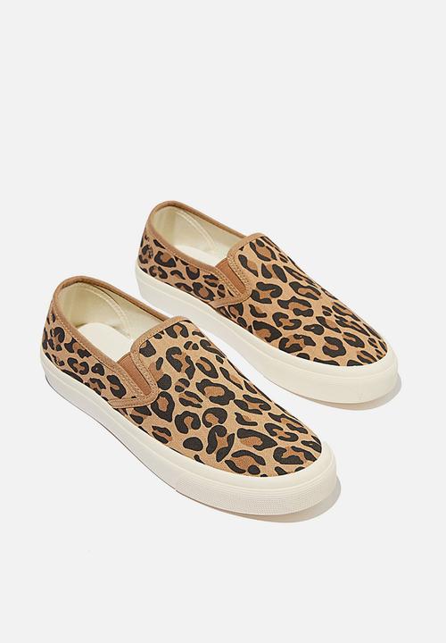 Cotton On - Harper slip on - leopard