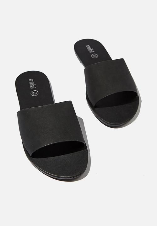 Cotton On - Carrie minimal slide - black 