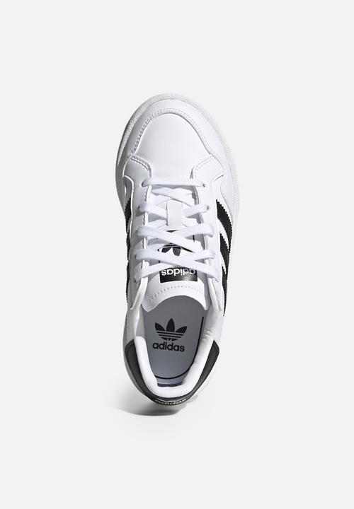 adidas Originals - Team court c sneakers - cloud White/core black/cloud White