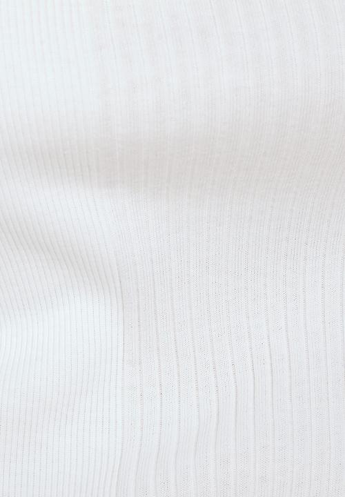 G-STAR - Rib slim tanktop - white
