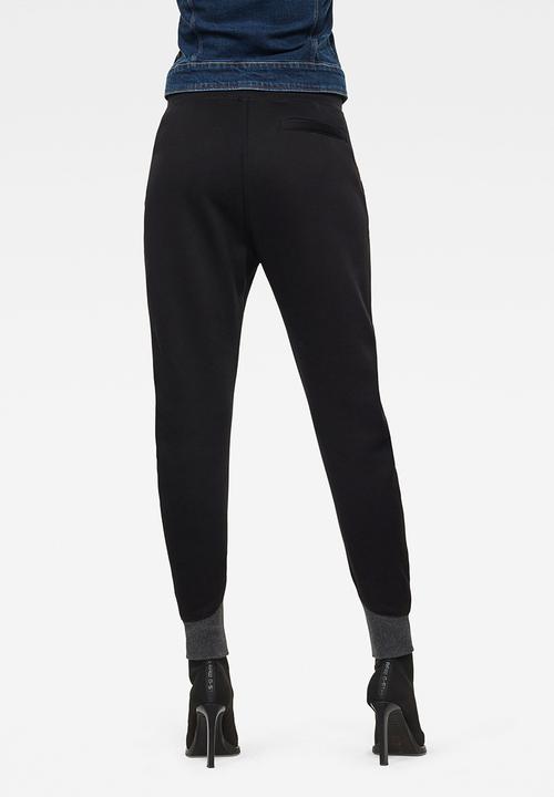 G-STAR - Premium core 3d tapered sweat pants - black