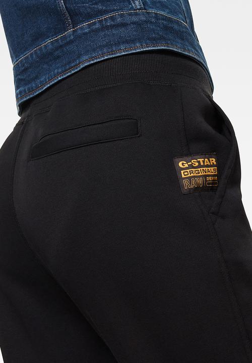 G-STAR - Premium core 3d tapered sweat pants - black