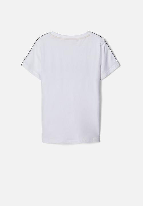 Name It - Dax short sleeve top - white