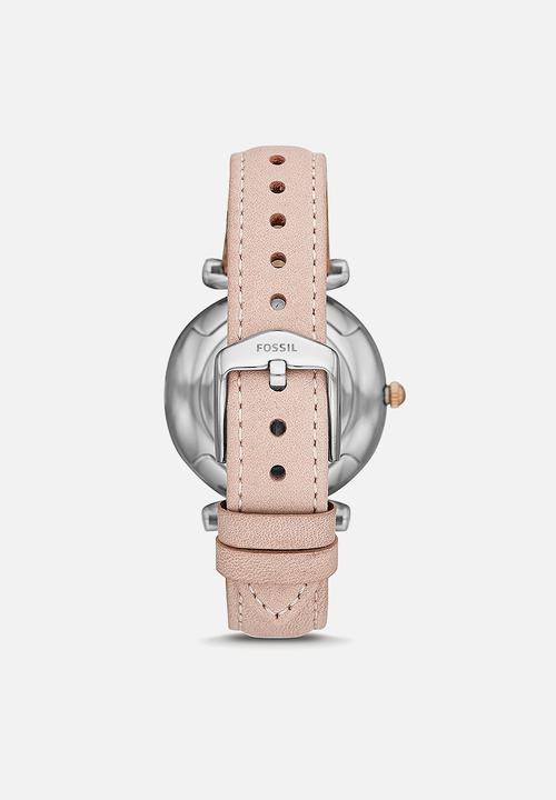 Fossil - Carlie - silver blush