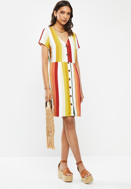 Glamorous - Button down dress - multi