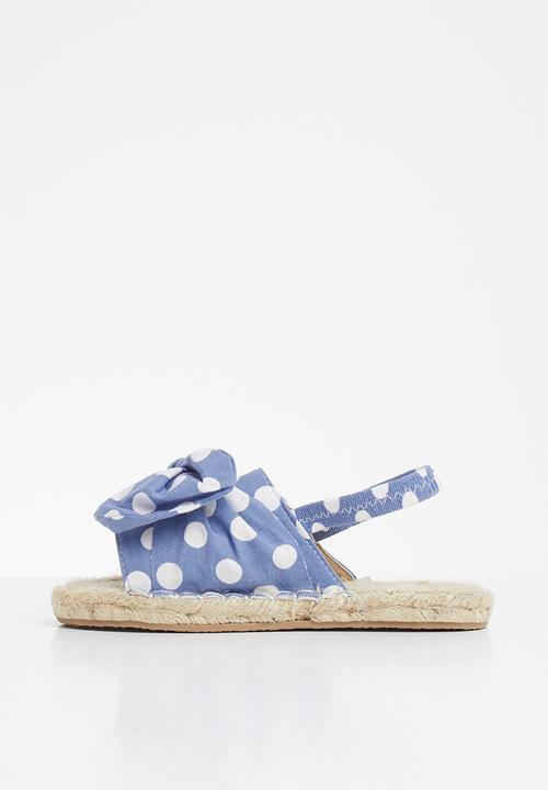 Pop Candy - Girls espadrille sandal - blue
