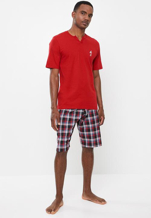 Jockey - Jockey local woven sleepshorts - dark harbour
