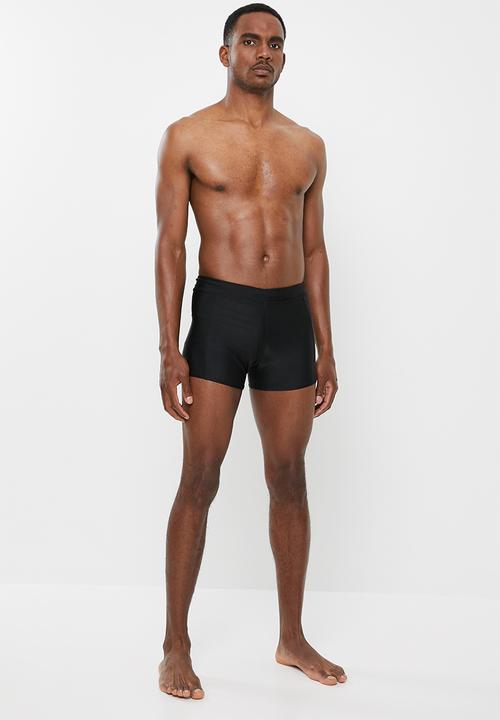 Superdry. - Superdry sport swim midi short - black