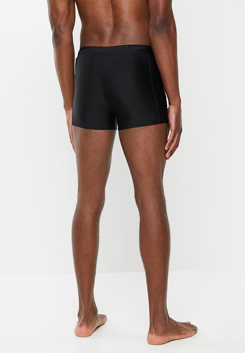 Superdry. - Superdry sport swim midi short - black