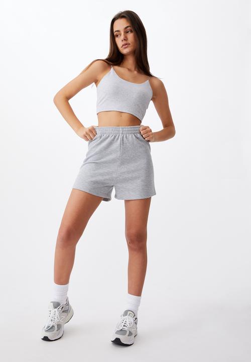 Factorie - Elastic strap tank - grey marle