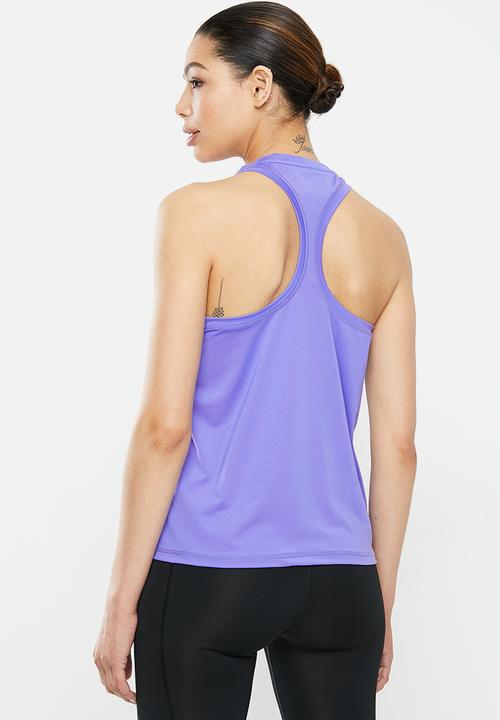 Superdry. - Core loose vest - purple 