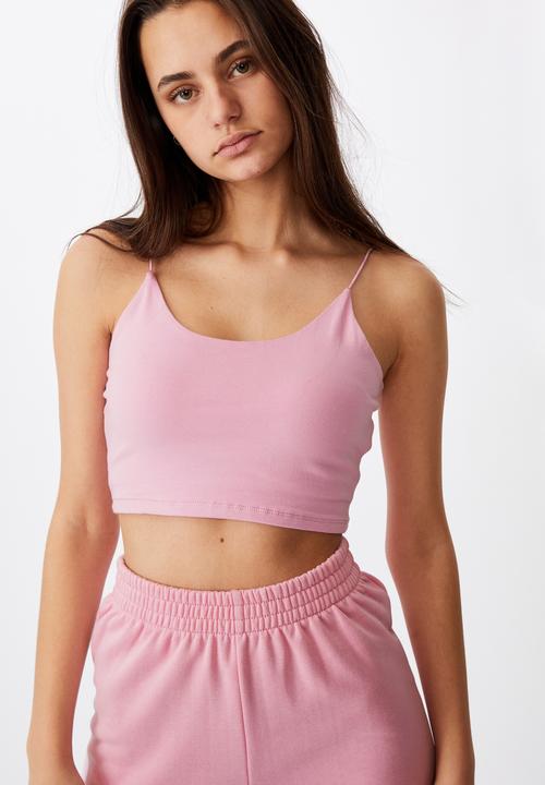 Factorie - Elastic strap tank - babe pink
