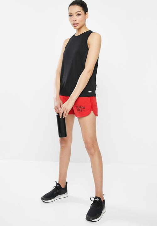 Superdry. - Active studio modal tank - black