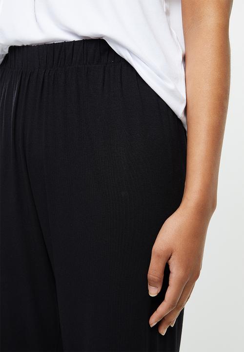 Superbalist - Sleep tee & pants set - black & white