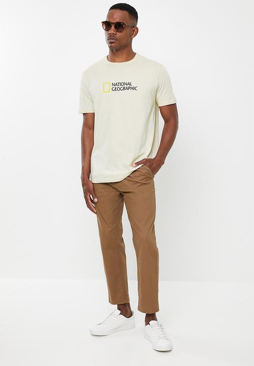 MANGO - National Geographic cotton  T-shirt - neutral