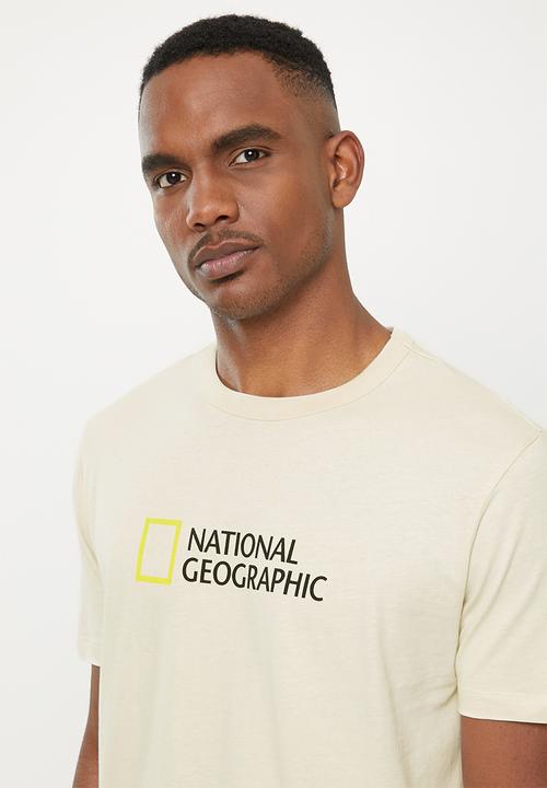 MANGO - National Geographic cotton  T-shirt - neutral