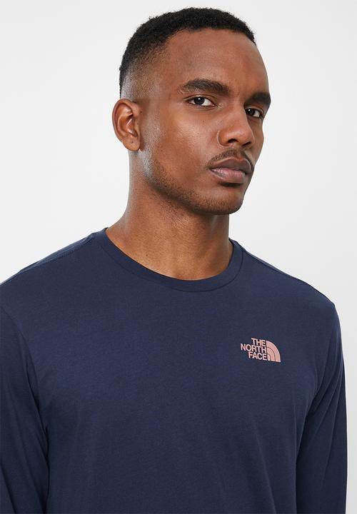 The North Face - Long sleeve easy tee - navy 
