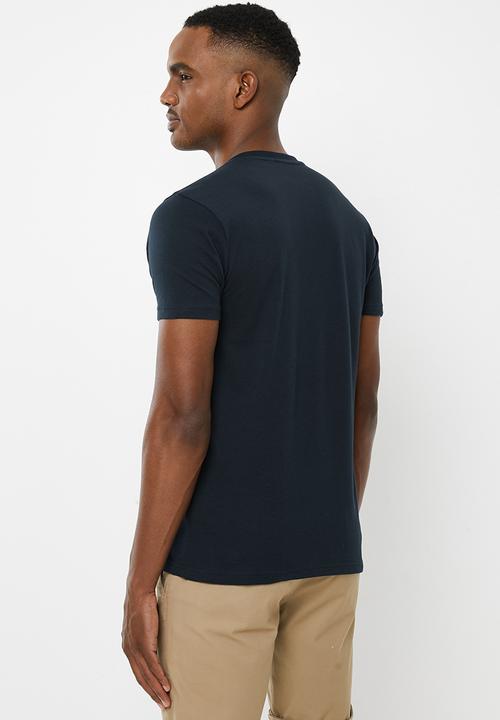 POLO - Cory crest crew neck tee - navy
