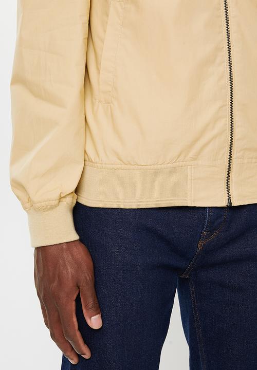 POLO - Aria cotton harrington jacket - stone