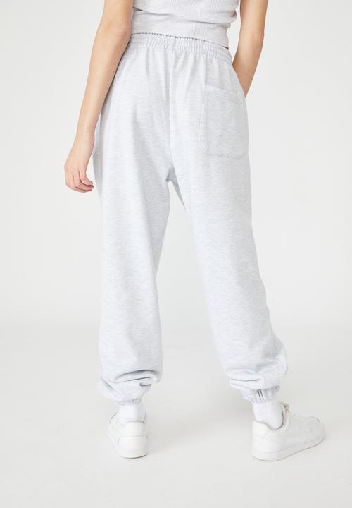 Factorie - Super slouchy trackpant - silver marle