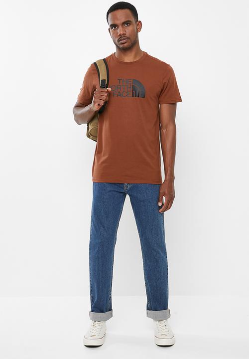 The North Face - Short sleeve easy tee - brown
