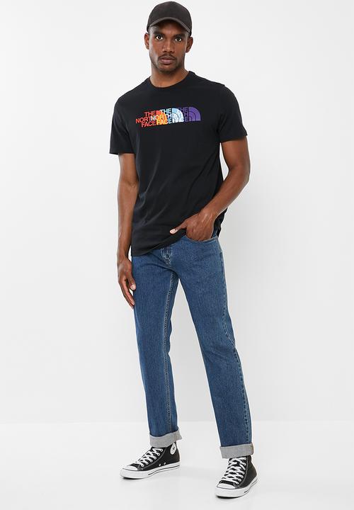 The North Face - Short sleeve rgb prism tee - black