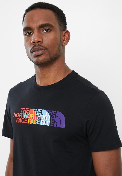 The North Face - Short sleeve rgb prism tee - black