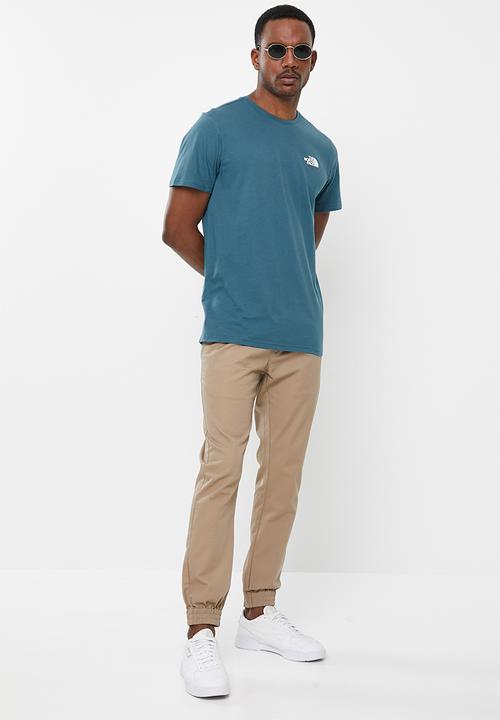 The North Face - Short sleeve simple dome tee - mallard blue