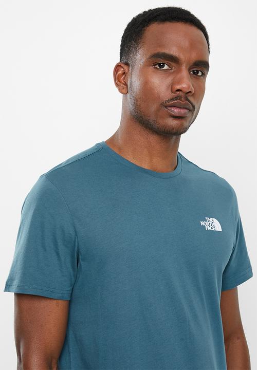 The North Face - Short sleeve simple dome tee - mallard blue
