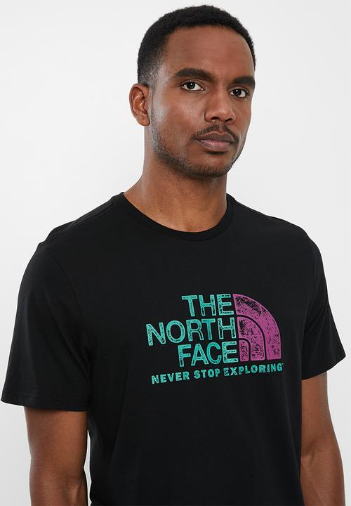 The North Face - Short sleeve rust 2 tee - black