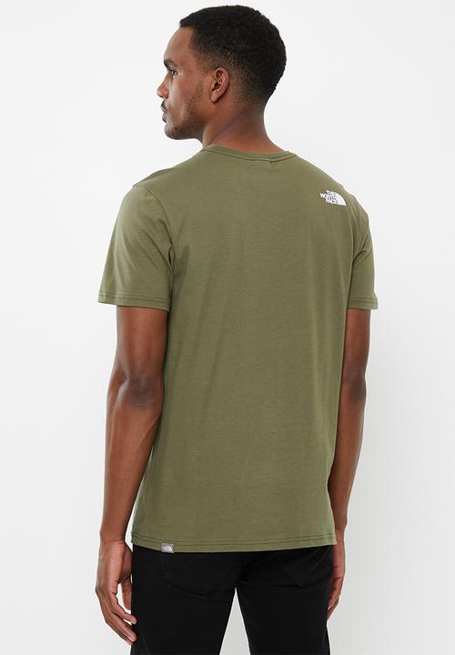 The North Face - Short sleeve simple dome tee - green