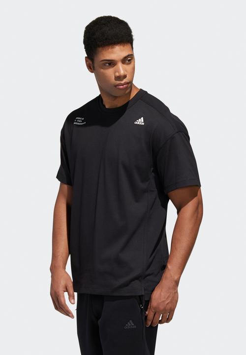 adidas Performance - Tech short sleeve tee - black