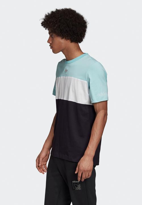 adidas Originals - Panel trf short sleeve tee - blue spirit 