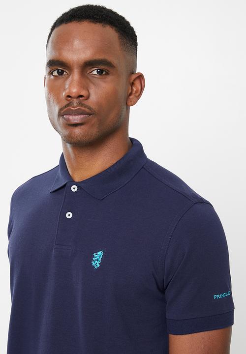 Pringle of Scotland - St augustine styled  golfer- navy