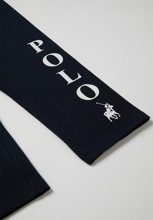 POLO - Girls chloe cropped legging - navy