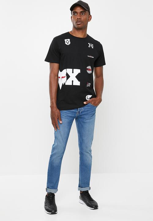 Fox - Lilimatik short sleeve tee - black