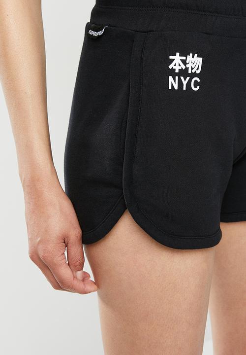 Superdry. - Kura shorts - black