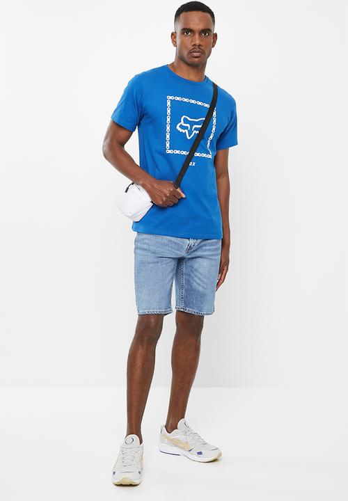 Fox - Missing link short sleeve tee-  blue