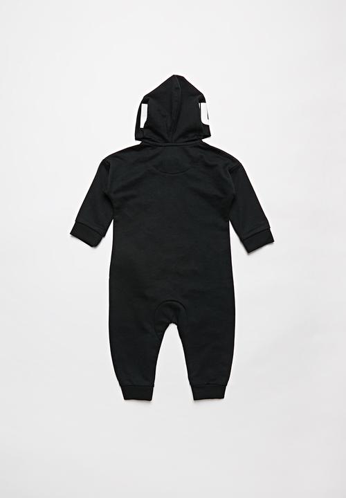 Nike - Nike hooded baby ft coverall - black