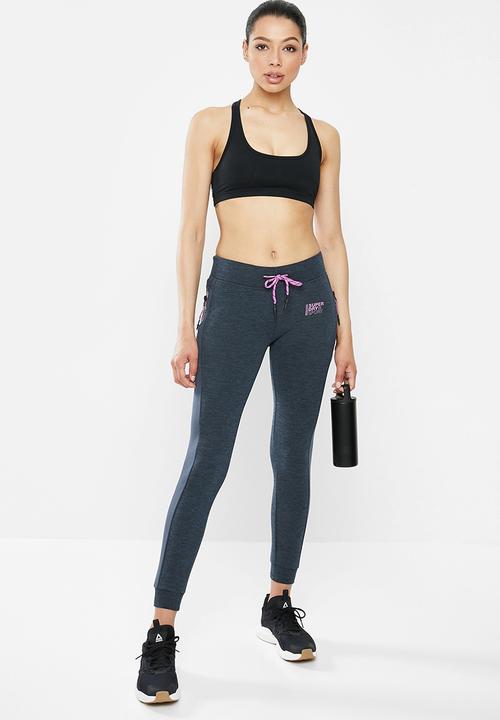 Superdry. - Core gym tech loose joggers - navy
