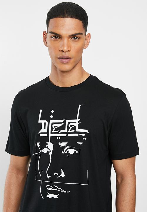 Diesel  - T-just-j14 T-shirt - black