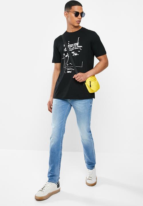 Diesel  - T-just-j14 T-shirt - black