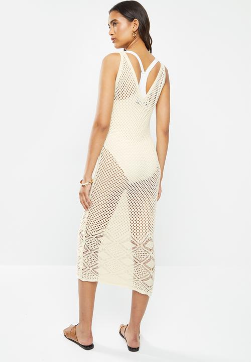 Vero Moda - Kos slip calf dress - birch