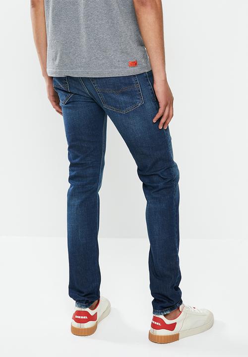 Diesel  - D-luster slim fit jeans - blue