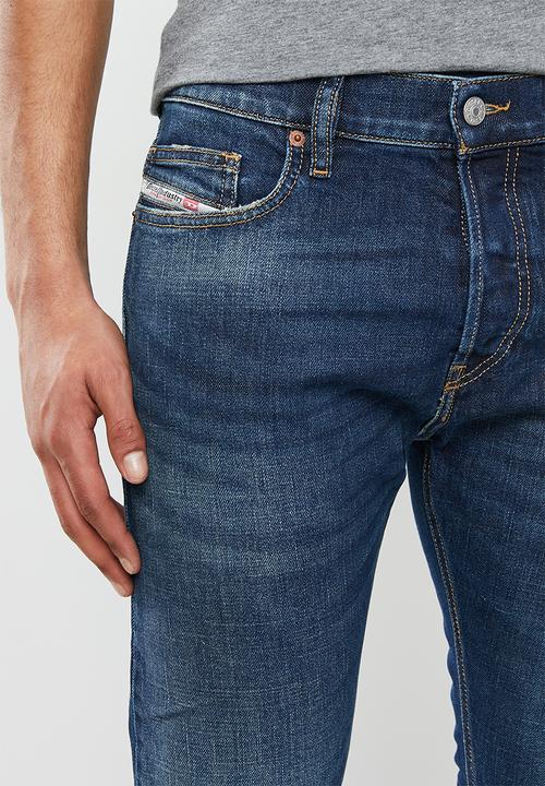 Diesel  - D-luster slim fit jeans - blue
