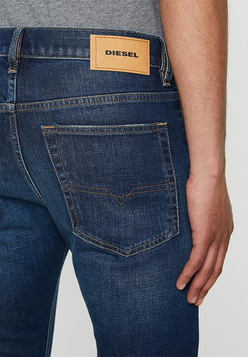 Diesel  - D-luster slim fit jeans - blue