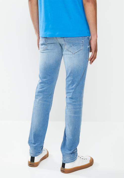 Diesel  - Thommer-x l.32 skinny jeans - light blue