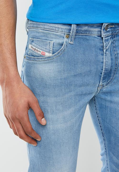 Diesel  - Thommer-x l.32 skinny jeans - light blue